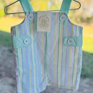 TBBC NWT Striped Pastel Baby Jon Jon